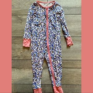 Little Sleepies Leopard Zippie 18-24